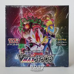 1 Pokemon Japanese VMAX Rising Booster Box (S1a) 30 Packs of 5 Cards -Minty