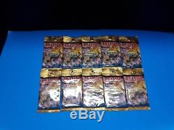 10 Sealed Japanese Pokemon 1997 Fossil Booster Pack Pocket Mosters NOS 1997