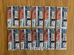 10 X Pokemon Alter Genesis SM12 Booster Pack Factory Sealed Japanese