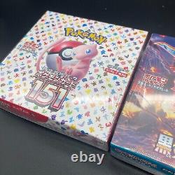 100% Authentic? Pokémon TCG Card 151 sv2a & sv3 Booster Boxes Japanese Ver