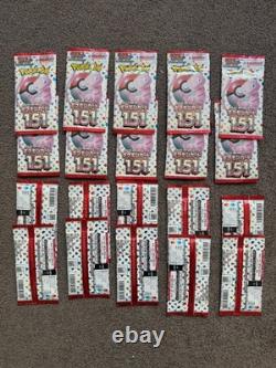 10PACK Pokemon 151 SV2a Japanese Card Scarlet Violet Sealed Free ship