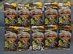 10x JAPANESE Booster Pack Pokemon NEO GENESIS Set Gold Silver New World
