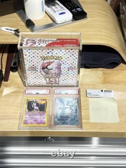 151 Booster Box Pokemon SV2A + acrylic case