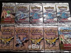 (18) Pokemon Sealed WOTC Booster Pack Lot Base 2 Gym Neo Genesis Japanese Fossil