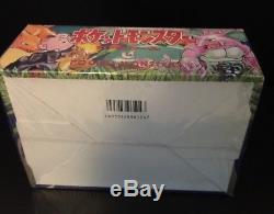 1995 Japanese Factory Sealed Pokemon Base Set Booster Box NO TEXT ORIGINAL 291