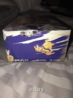 1996 Japanese Pokemon Base Set Sealed Booster Box Charizard Blastoise Venusaur