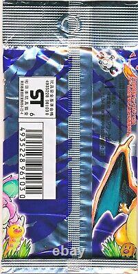 1996 Pokemon Base Set Booster 1 Pack Factory Sealed 291 Yen Japanese Card