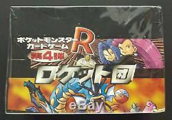 1997 Pokemon Card Japanese Team Rocket Factory Sealed Booster Box 60 Packs