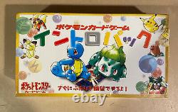 1999 Pokemon Sealed Japanese Vhs Quick Intro Pack Bulbasaur Squirtle Promo Decks