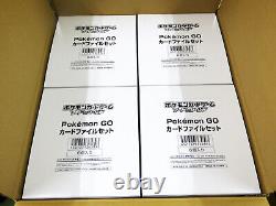 1case (24Pieces) sealed Pokemon Card Game Pokemon GO Card File Set Japanese