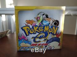 2001 Japanese Pokémon E-series 1 Base Booster Box 1st Edition Sealed