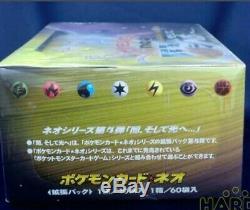 2001 Pokemon Card Japanese Booster Box New Sealed Neo Series