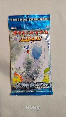 2009 Auth Pokemon TCG SoulSilver Japanese 1ST ED Booster Pack Sealed Lugia