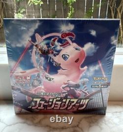 2021 Pokemon Japanese S8 Fusion Arts Sword & Shield Booster Box NEWithSEALED