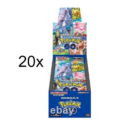 20x Pokémon GO s10b Booster Box Pokemon Card Game Sword & Shield Sealed Case
