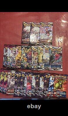 37 pokémon booster pack lot sealed American And Japanese Cards