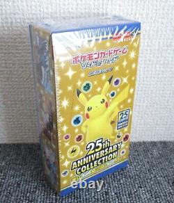 3BOX? Pokemon Card Expansion Pack 25th Anniversary Collection Box s8a Japanese