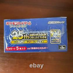 4x promo packs & 25th Anniversary Collection Box s8a Pokemon Card Japanese