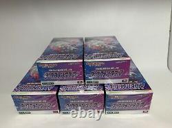 5 Boxs pokemon Card Sword & Shield Booster Box Dark Phantasma Sealed Japanese