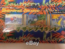 5 packs Pokemon Cards First edition + 6 Southern Island Booster pack Sealed New