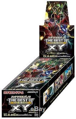 6x Japanese Pokemon Best of XY Booster Box SEALED SHIPS FROM USA