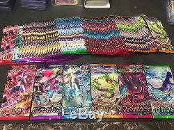 75 Japanese Factory Seal Pokemon Booster Packs Xy4, Xy5, Xy6, Xy7, Xy8 Cards