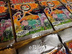 8 X Pokemon Cards Japanese Pocket Monsters Base Set Booster 10-Card Pack Sealed