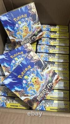 Authentic Japanese Pokemon SV8 Booster Box Super Electric Breaker TCG Sealed Box