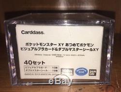 Cased 2013 Bandai Pokemon Japanese Carddass XY Abolition Set Sealed Booster Box