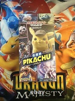 Detective Pikachu Japanese Pokémon Booster Box (SMP2) SEALED US Seller
