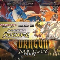 Dragon Storm Japanese Pokémon Booster Box (SM6a) SEALED 30 Packs US Seller