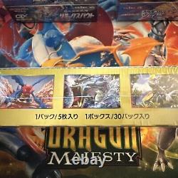 Dragon Storm Japanese Pokémon Booster Box (SM6a) SEALED 30 Packs US Seller