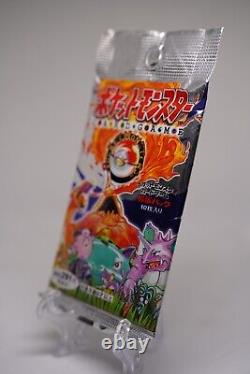 FACTORY SEALED 1996 Pokemon Base Set Booster Pack Japanese (291 Yen) Vintage TCG