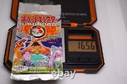 FACTORY SEALED 1996 Pokemon Base Set Booster Pack Japanese (291 Yen) Vintage TCG