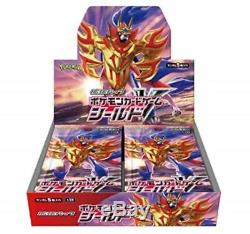 Free Tracking! Pokémon Card Japanese booster box S1W S1H Sword And Shield set