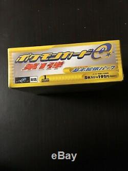 Free Tracking! Sealed Pokemon Japanese E card base set booster box 1st Edition
