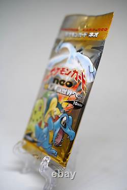 HOLO GUARANTEED Pokémon Neo Genesis 1 Japanese Booster Pack Nintendo 1999 Sealed