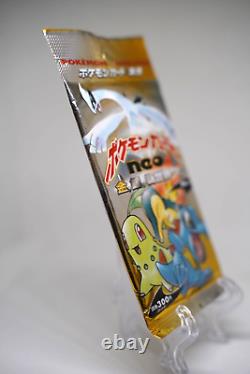 HOLO GUARANTEED Pokémon Neo Genesis 1 Japanese Booster Pack Nintendo 1999 Sealed