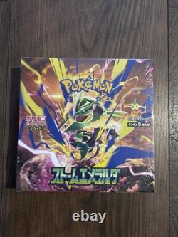IN HAND/SEALED M6 Storm Emerelda Japanese Booster Box Pokemon TCG W SHRINK