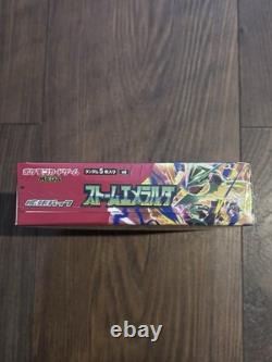 IN HAND/SEALED M6 Storm Emerelda Japanese Booster Box Pokemon TCG W SHRINK