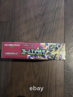 IN HAND/SEALED M6 Storm Emerelda Japanese Booster Box Pokemon TCG W SHRINK