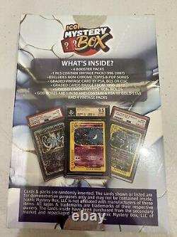 Iconic Mystery Pokémon Booster 3.0 1 In 5 Vintage Pack Holo Psa Cgc Bgs