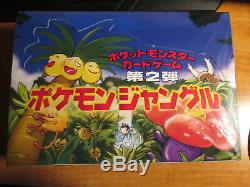 JAPANESE Pokemon JUNGLE Booster Box 60-Pack Card Set NO For Sale in Japan Only