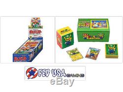 Japanese CP6 Booster Box and Mario Pikachu Pokemon Center LUIGI VERSION Bundle