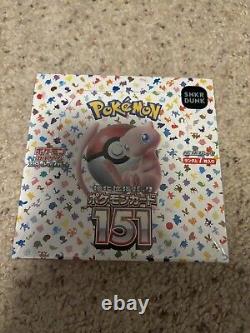 Japanese Pokemon 151 Booster Box 2023 Pokemon TCG US Seller SHRINK WRAP