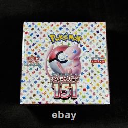 Japanese Pokemon Cards Scarlet & Violet Pokemon Card 151 sv2a Booster Box Sealed