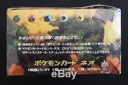 Japanese Pokemon Neo 2 Booster Box Sealed 60 Pack Discovery Umbreon Espeon Holo