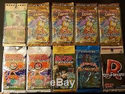 Japanese Pokemon Sealed Booster Pack Lot! Base Set, Neo Revelations and more