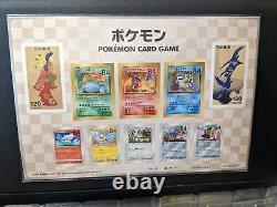 Japanese Pokemon Stamp Box COMPLETE Promo + STAMPS BNIB Canada Seller