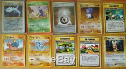 Large Japanese Pokemon Card Bundle, Over 80 Holos! Booster packs, Tin Mint-VG